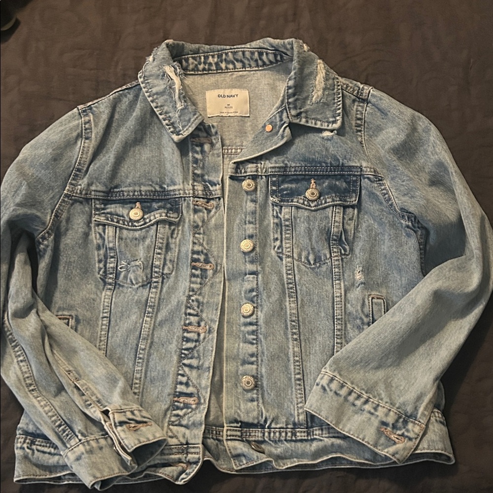 Old Navy Light Blue Jean Jacket